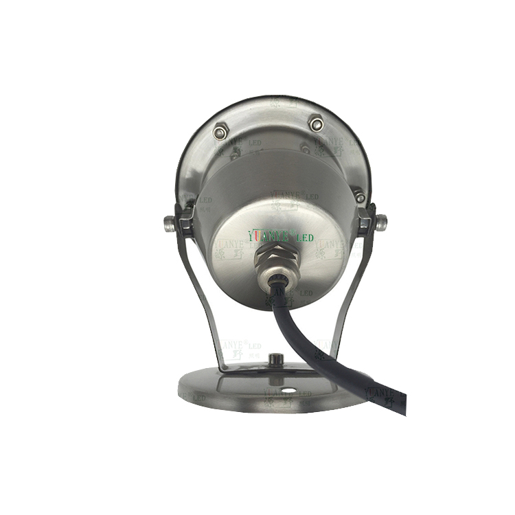 Yuanyeled - Pool LED Light RGB15W 3000K Surface de acero inoxidable de acero inoxidable Montado YY -SDTM 8