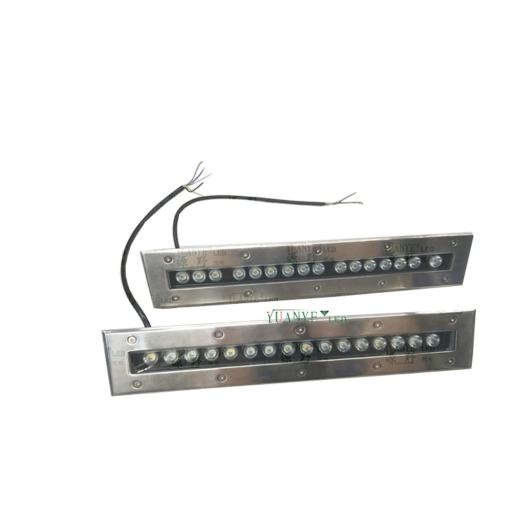 YuanyEled - Iluminación de luz lineal LED submarina IP68 18W 2700K 15W DMX512 RGBW ASIGHER DE LA MALA LED IMPRESIONA YY -SDTJ 7