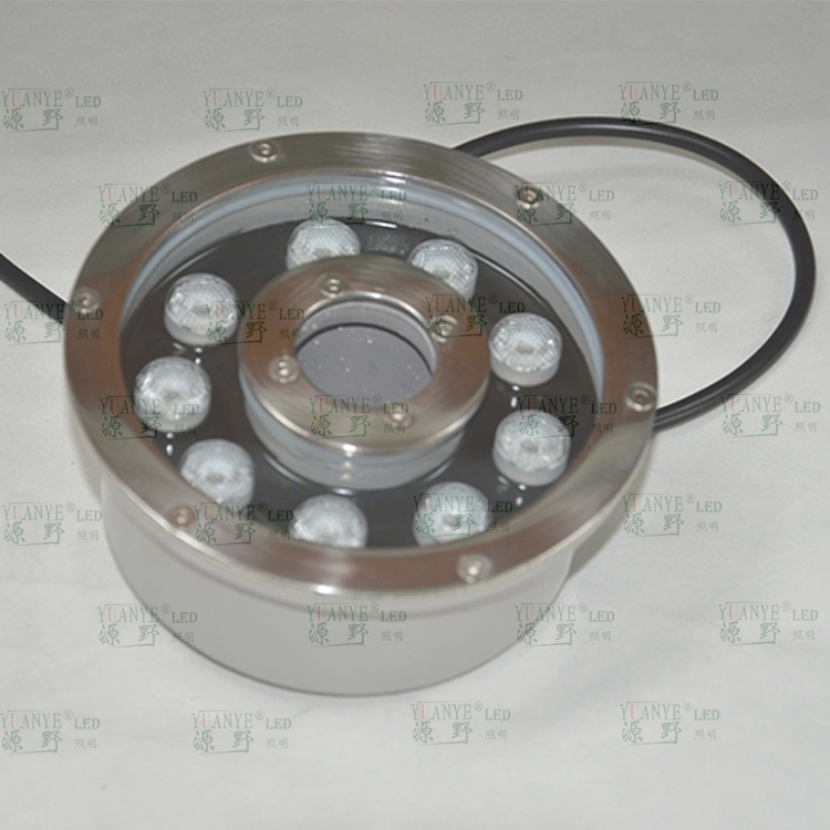 Yuanyeled - wasserdichtes IP68 RGB Unterwasserlicht Wireless mit RF/IR -Fernbedienungs -LED -Brunnen -Licht -Anzeige. n Wiederholungsprodukt 7