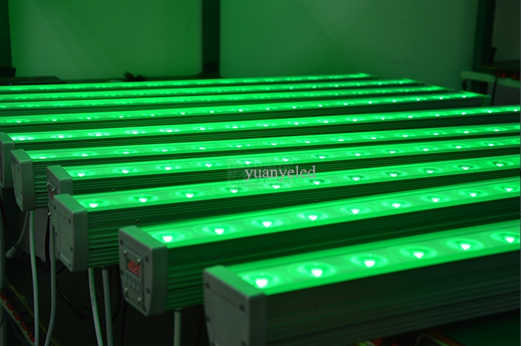 Yuanyeled - Professionelles Outdoor -Licht IP67 54W 36W 24W 18W RGB WASH LED LED WASHER BAR LEGELN. n Wiederholungsprodukt 6