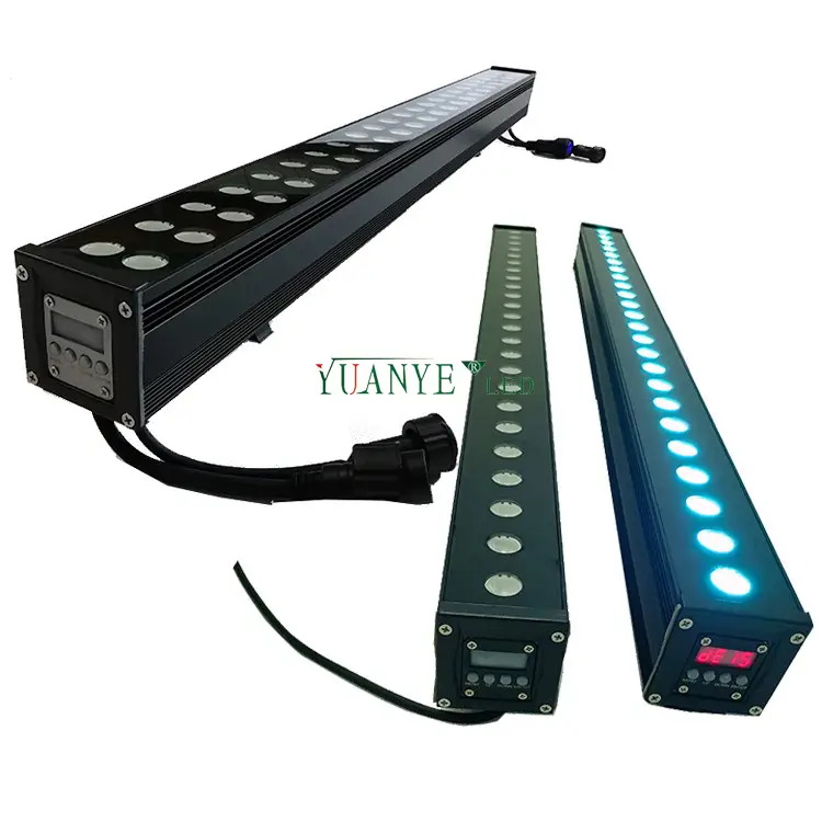 YUANYELED- 조정 가능한 LED 스트립 라이트 옥외 무대 벽 와셔 램프 DMX512 RGB RGBW 조명 광고. n 반복 제품 1