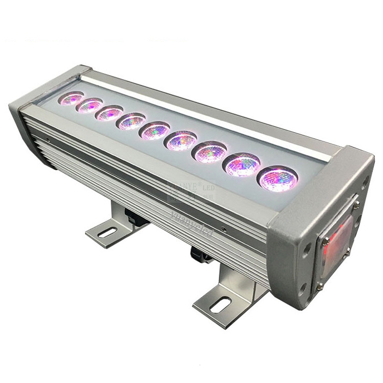 yuanyeled - Remote Control Led Wall Washer Lamp Dimmable Lighting 9w 12w Rgb Rgbw For Bridge Ad. n Repeat product 8