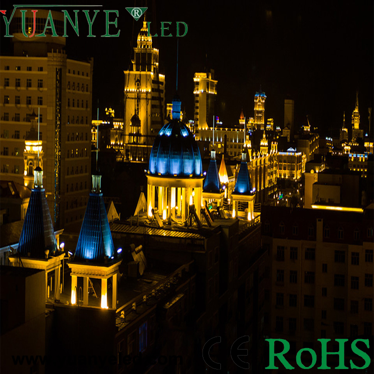 Yuanyeled - Kawalan Jauh LED Spot Light DMX512 Light Banjir 4000K RGBW Iklan Spotlight Kontemporari. n berulang produk 16