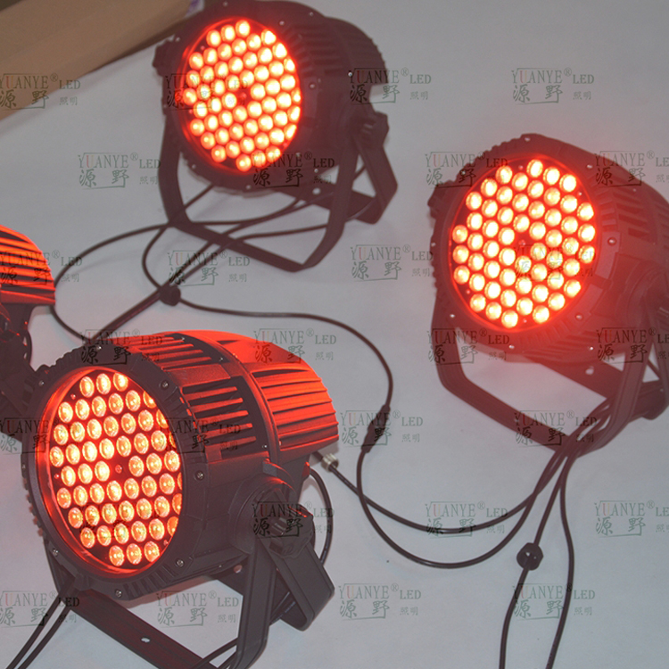 Yuanyeled - Kawalan Jauh LED Spot Light DMX512 Light Banjir 4000K RGBW Iklan Spotlight Kontemporari. n berulang produk 12