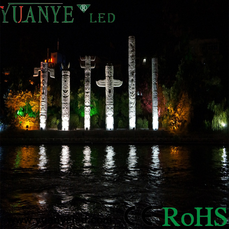 Yuanyeled - Kawalan Jauh LED Spot Light DMX512 Light Banjir 4000K RGBW Iklan Spotlight Kontemporari. n berulang produk 17