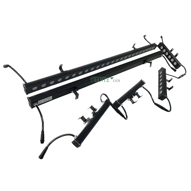 Yuanyeled - attraktiver Preis 9,84 Zoll DMX512 WALL WASHER RGBWY RGBWVU FÜR DEN BUCH -PROJEKT AD. n Wiederholungsprodukt 9