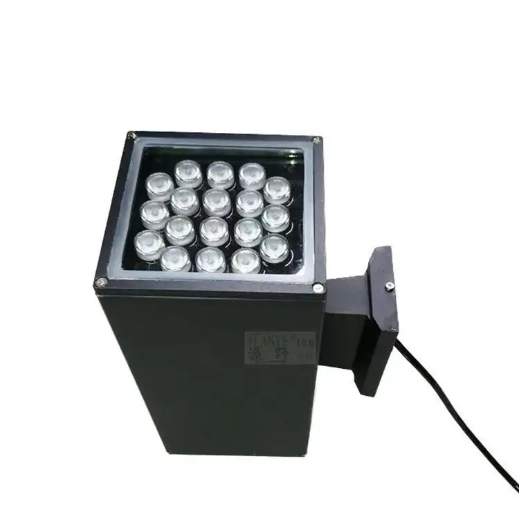 yuanyeled - Ip65 Wall Lighting Energy Saving Dmx512 Control Two Heads Surface Mounted For Public Ad. n Repeat product 1