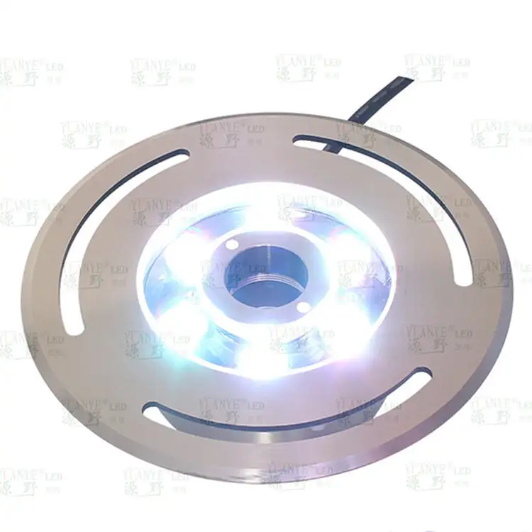 Yuanyeled -Fountain Light RGB Flexible 3 in1 3W 4 in1 Dali 단일 컬러 아키텍처 모션 센서 조명 1