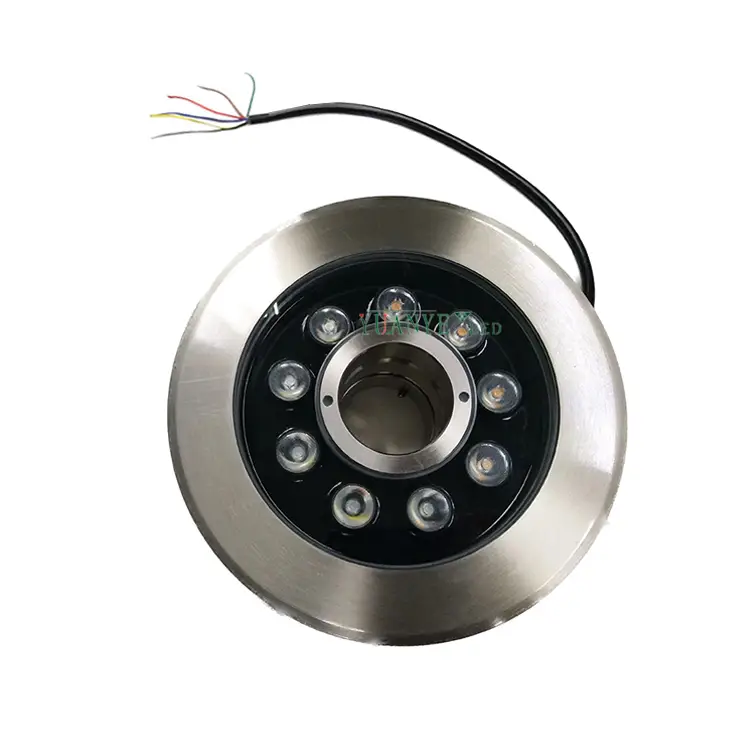 YUANYELED- 방수 IP68 수중 조명 6W 15W 30W 36W 옵션 LED 풀 램프 2700K 3000K AD. n 반복 제품 1