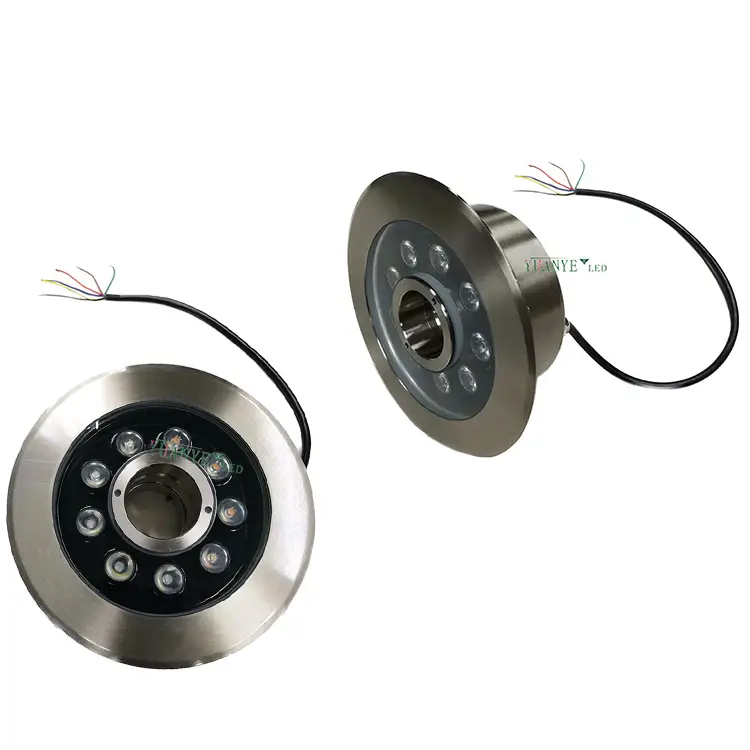 Yuanyeled - LED LED SUB AGUA DC12V DC24V IP68 AUTORIA ILUMINACIÓN DE LEDIA DE LED ANTI GLARE 1
