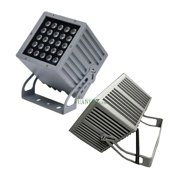 YUANYELED - ضوء بكسل قابلة للبرمجة لمسافات طويلة عن بعد التحكم 12W 24W 36W SPOT SPOT Light في الهواء الطلق في الهواء الطلق أضواء البقعة 1