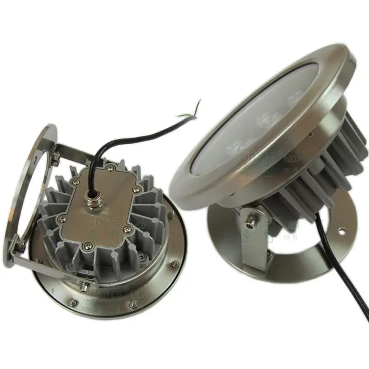 Yuanyeled - IP68 LED Pool Swimming Light Surface Mounted Lamp Silver Finish 15 30 45 darjah RGB RGBW AD. n berulang produk 1