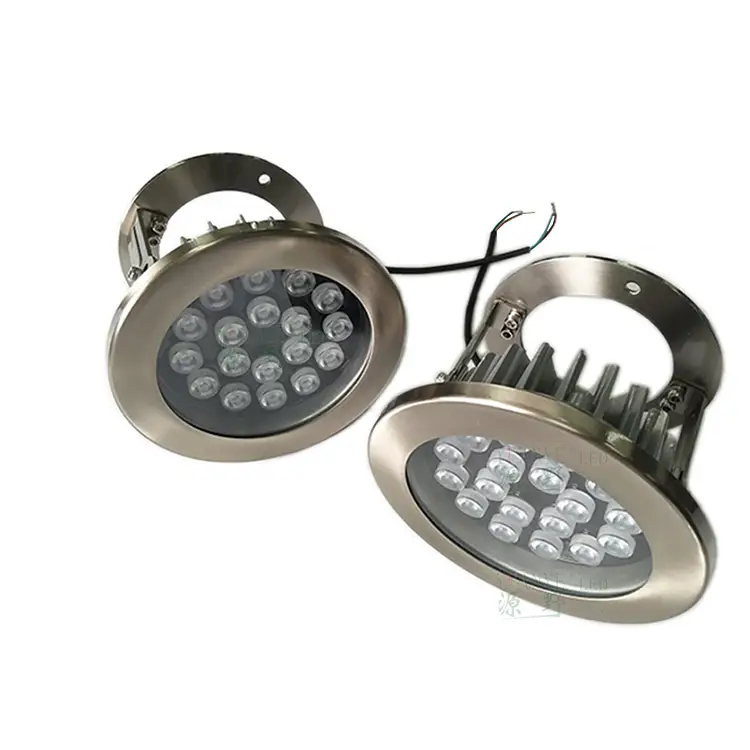 Yuanyeled - Promosi cahaya solar 18W DC24V Input Motion Sensor Light 24W 36W Iklan Cahaya Pool yang Boleh Diisi. n berulang produk 1