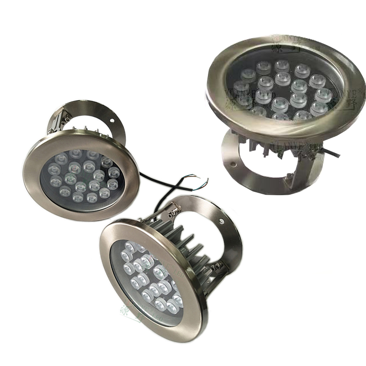 Yuanyeled - Lampu Kolam LED Kolam LED baru Kawalan IP68 Kawalan Jauh 6W 9W 12W 3Years Waranti Iklan. n berulang produk 1