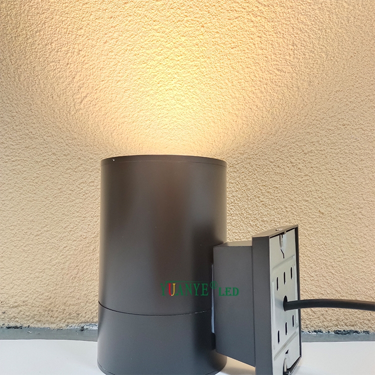 Lampu dinding luaran/dalaman moden yang berkualiti dengan LED bersepadu-Silinder Up/Down Light YY-BDR001-A Pengilang 7