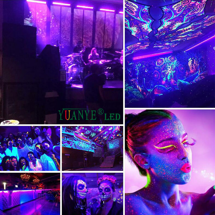 LED UV MUR LAVAGE LAVAGE POUR LACLUE D'ÉCLIGNEMENT POLALISE BAR LET LA LA LAGEMENT LINEAR MUR LET LAVE BAR YY-XQ6157 10