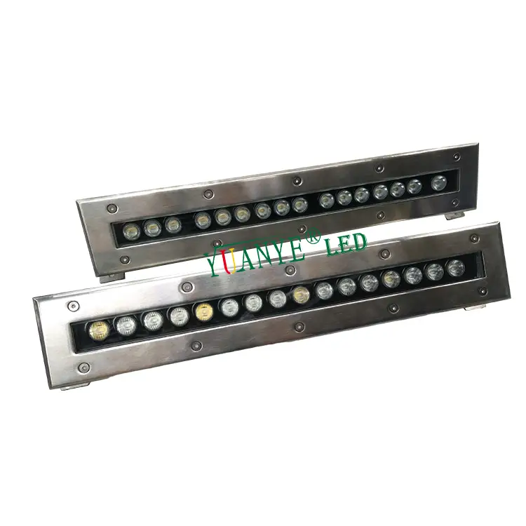 YuaNYELED - IP68 Lighting Freeture DMX LED LIGHT RGB RGBW Waterpoof piscina sottomarina rossasta da parete lineare yy -sdtj 1