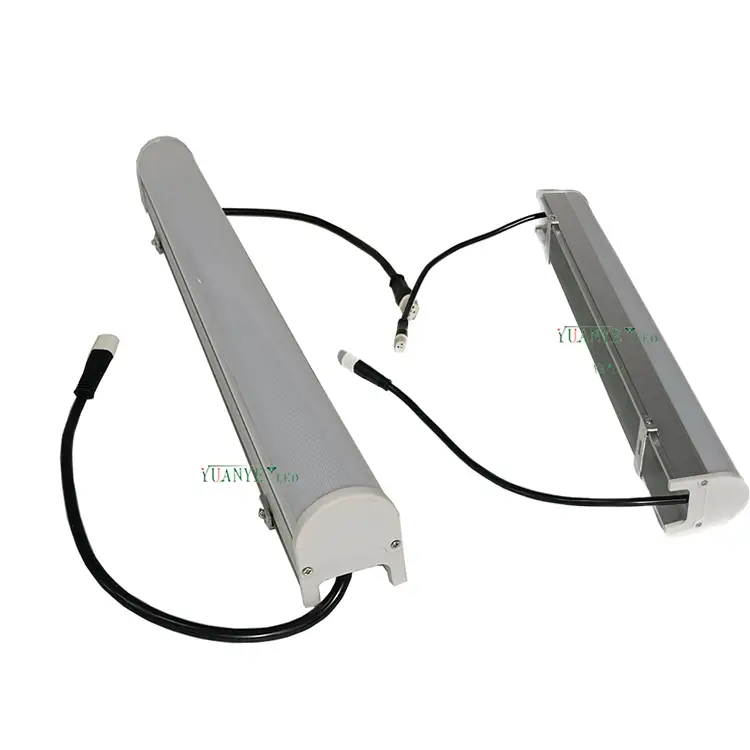 Led Rgb Tube Light Triac Outdoor Controller Facade Linear Tube Lighting Dc 12v Ac 24v For Stage Bridge YY-HL5065 1