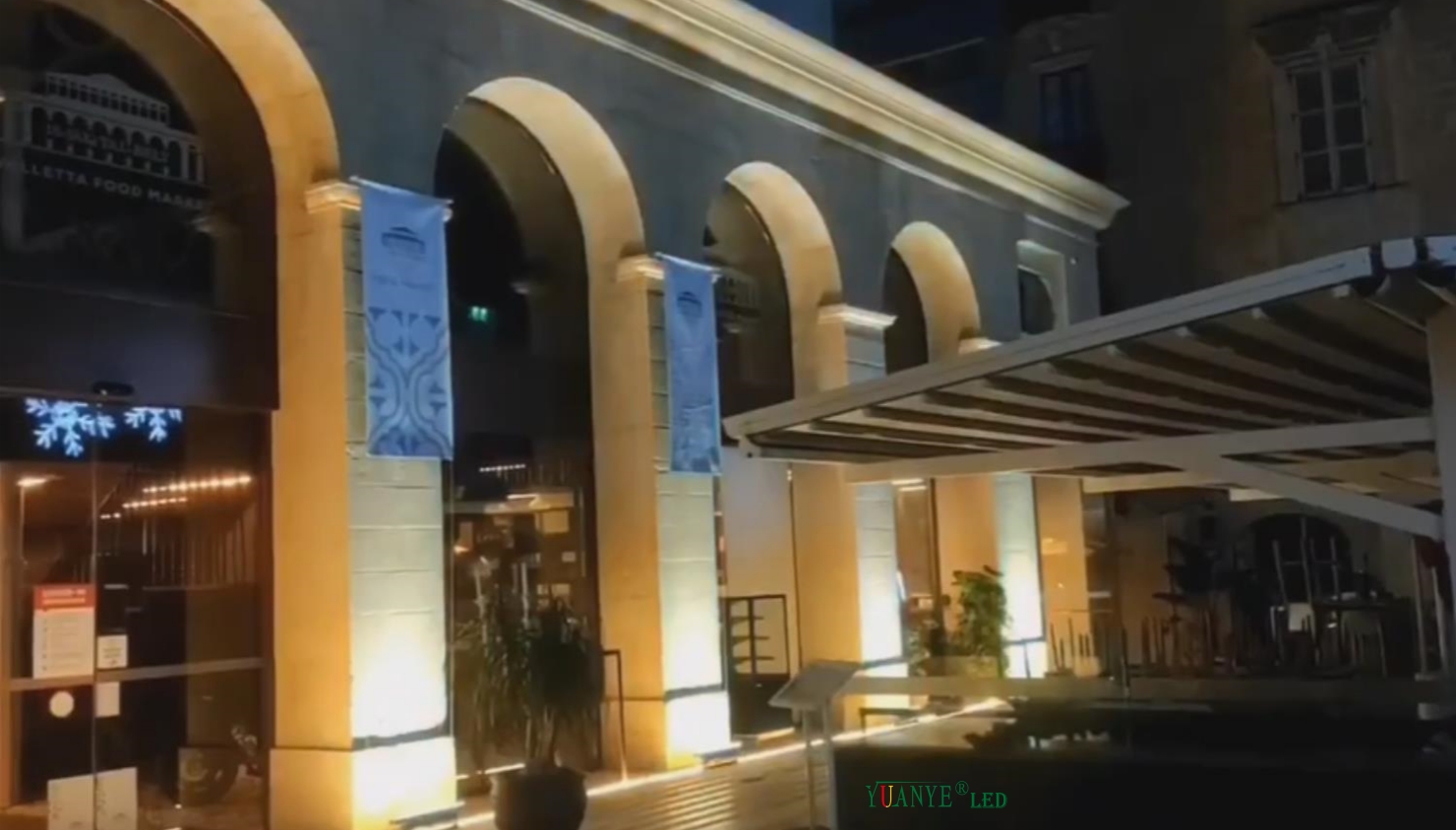 YuaNyELED照明ケース|フランスの洪水ライトを導いた 2