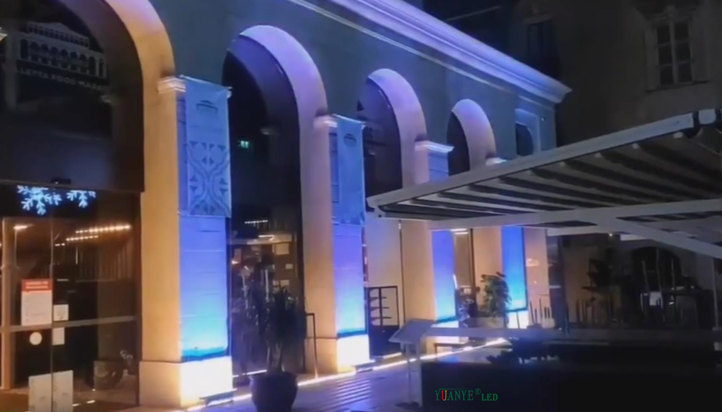 YuaNyELED照明ケース|フランスの洪水ライトを導いた 5