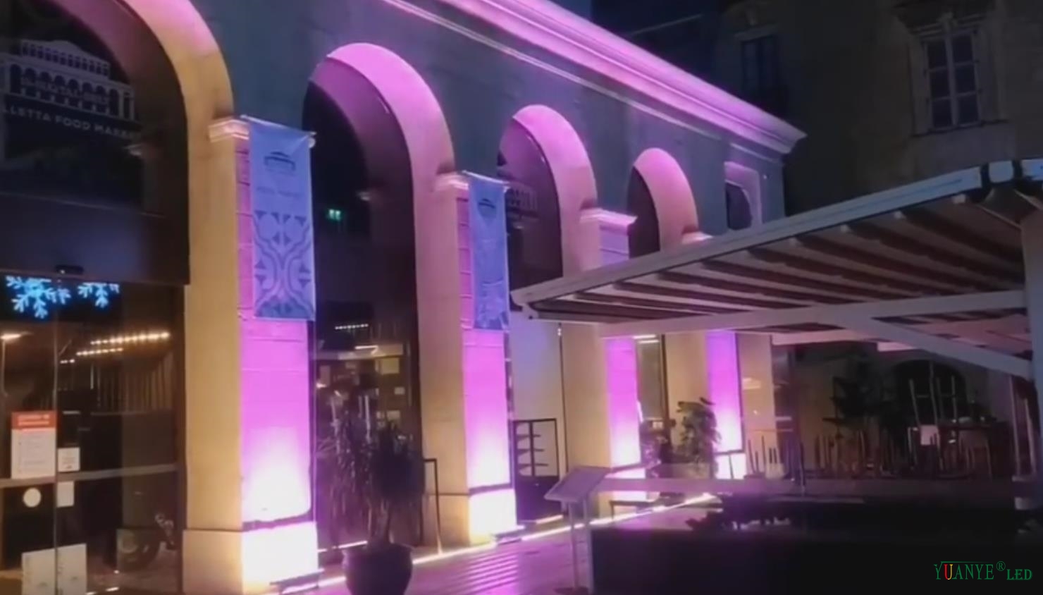 YuaNyELED照明ケース|フランスの洪水ライトを導いた 1