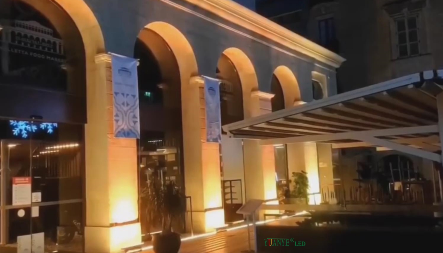 YuaNyELED照明ケース|フランスの洪水ライトを導いた 3