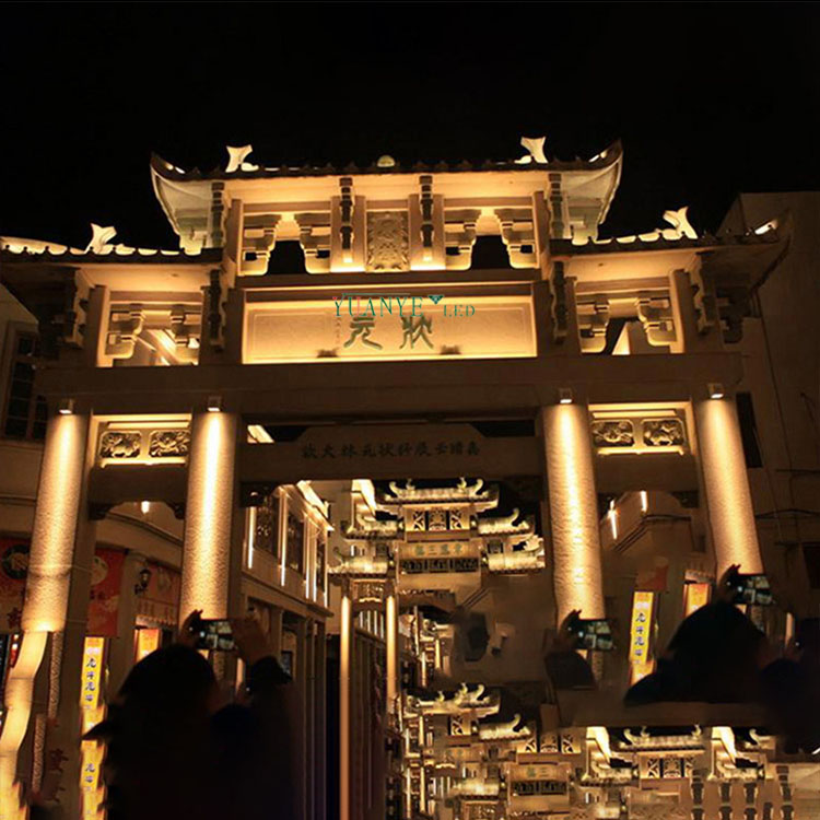 The ways of illuminating outdoor architectural structures | Yuanyeled 8