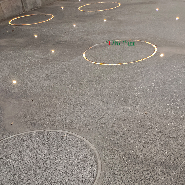 Custodia di illuminazione sotterranea a LED Yuanyeld | Parco a tema in Francia 4
