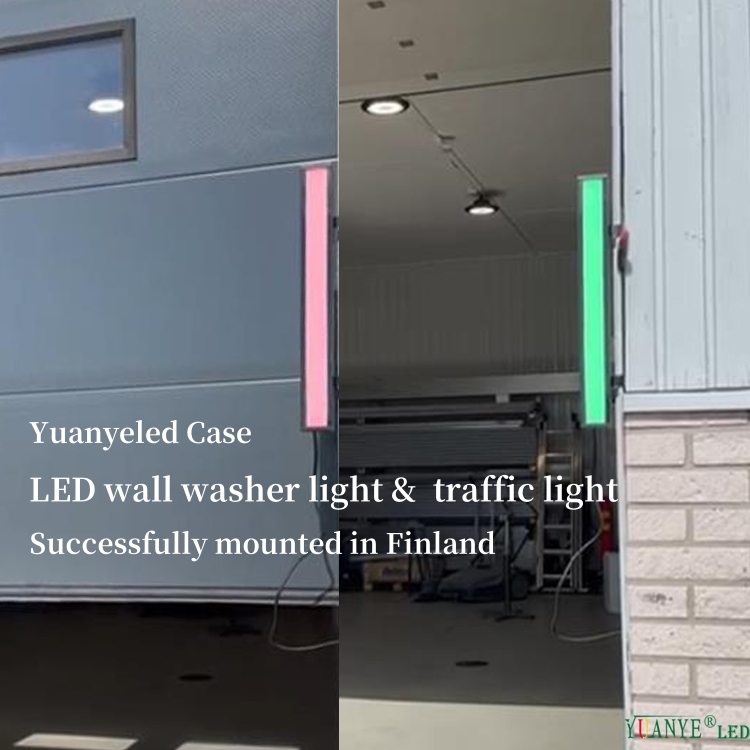 Case di illuminazione YuaNyeled | Luce lavatrice a parete a LED & semaforo in Finlandia