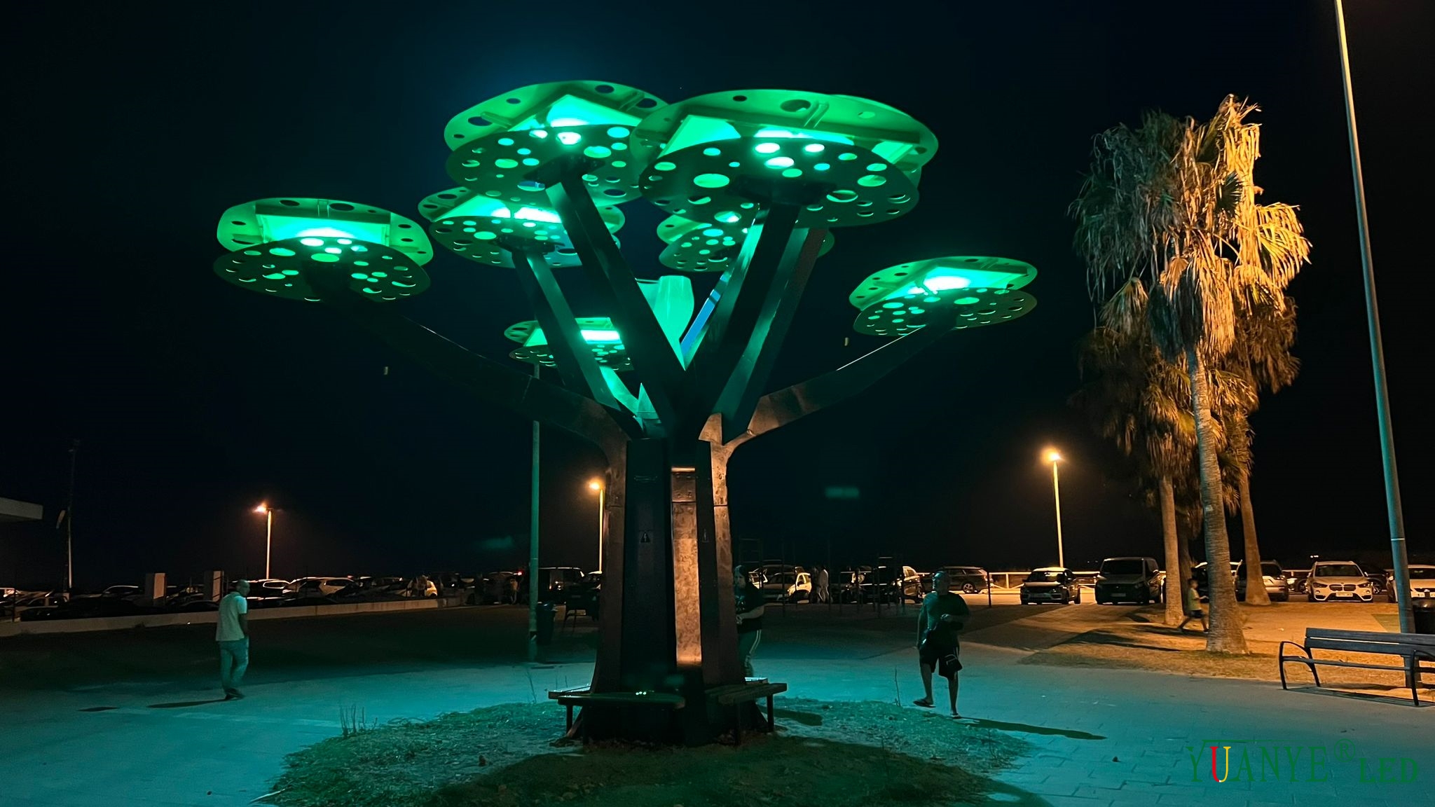 Case di illuminazione YuaNyeled | Luce della rondella a parete a LED a Conil, Spagna 4