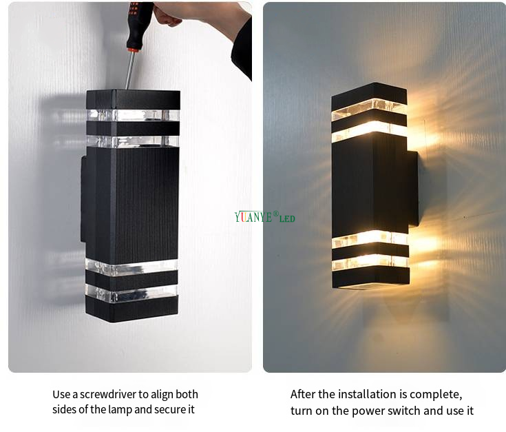 Как установить светодиодную стенку 2