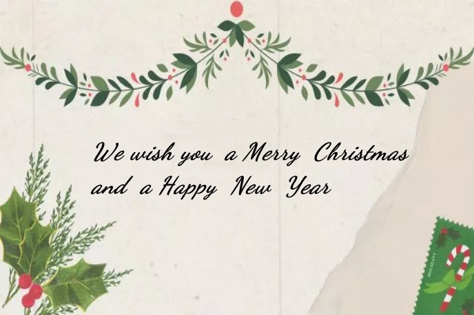 Wir wünschen Ihnen frohe Weihnachten und ein gutes neues Jahr | Yuanyeled 2