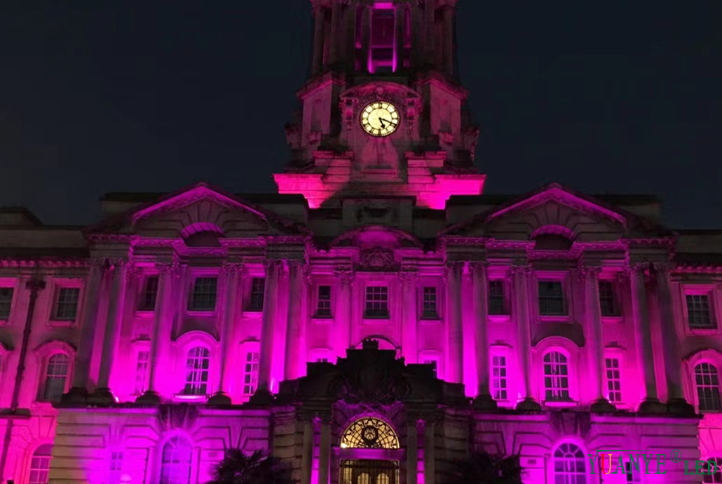 Caso de iluminación Yuanyeled | Ayuntamiento de Stockport del Reino Unido 2