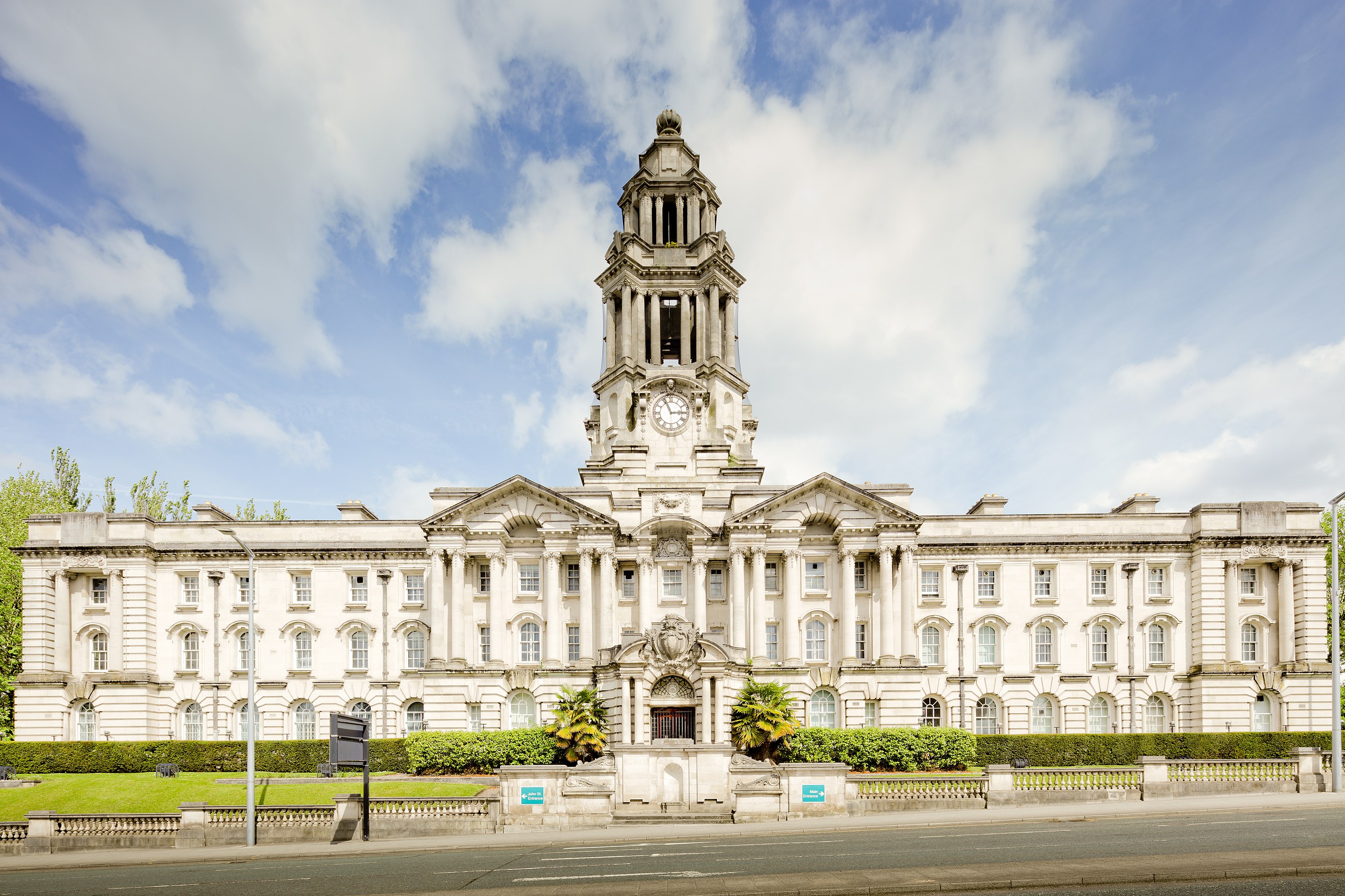 Caso de iluminación Yuanyeled | Ayuntamiento de Stockport del Reino Unido 1