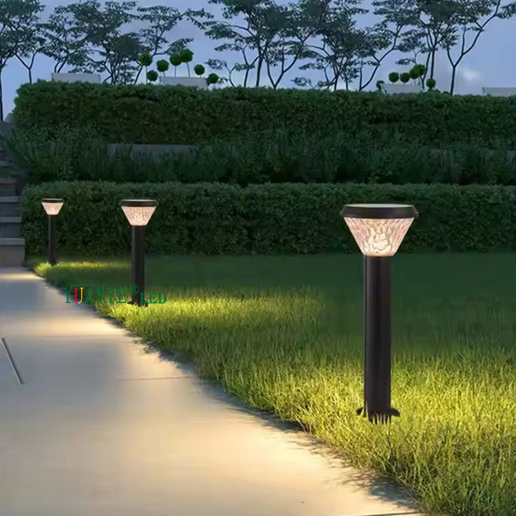 Iluminação do pátio Lawn Movimento solar de iluminação ao ar livre 2W IP65 RGB Luzes de jardim solares LED YY-CPDS186 11