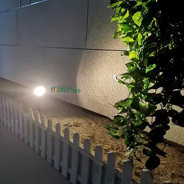 Al aire libre Solar Lawn Wall Building Decor Light Light Ip65 Exterior Spike Street Garden YY-TG2G1 11