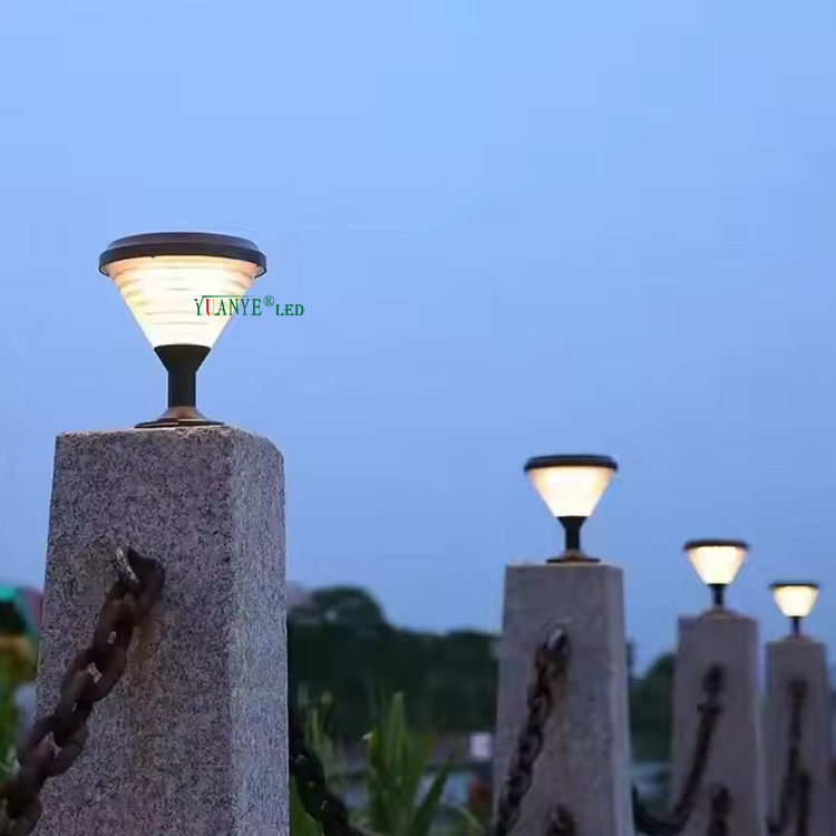 Yuanyeled Декоративная светодиодная светодиодная садовая лампа для Courtyard Pot Pulc246 13