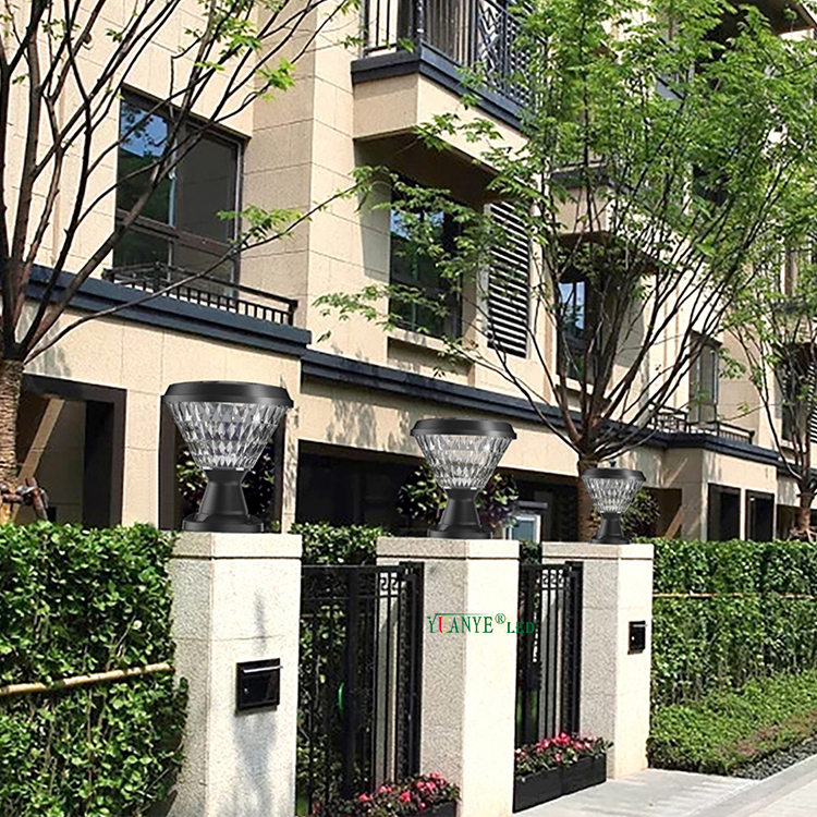 Yuanyeled Декоративная светодиодная светодиодная садовая лампа для Courtyard Pot Pulc246 10