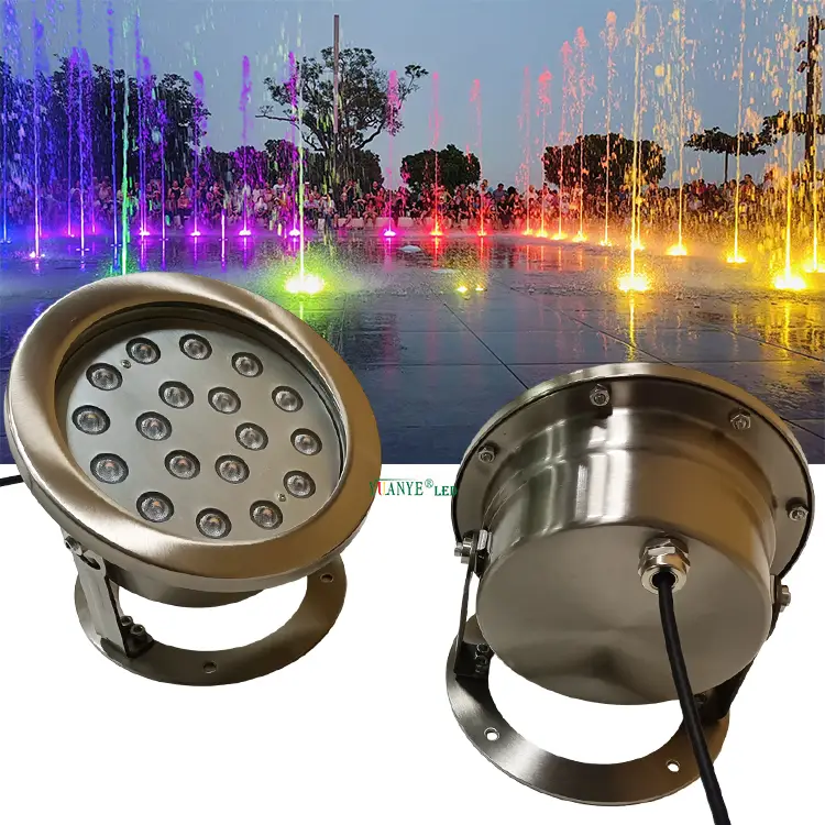 IP68 DC24V LED LED Underwater Light 6W 24W 60W 72W Anti-Dazzle montato da 3000K 4000K 6500K Acquario 1