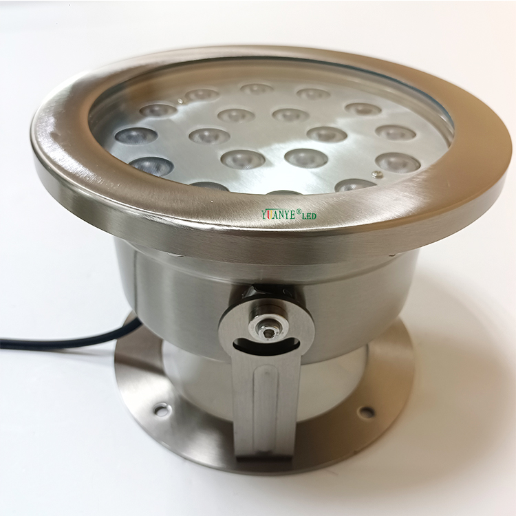 Ip68 Dc24V Led Underwater Light 6W 24W 60W 72W Recessed Mounted Anti-Dazzle 3000K 4000K 6500K Aquarium Lighting YY-SDTR 9