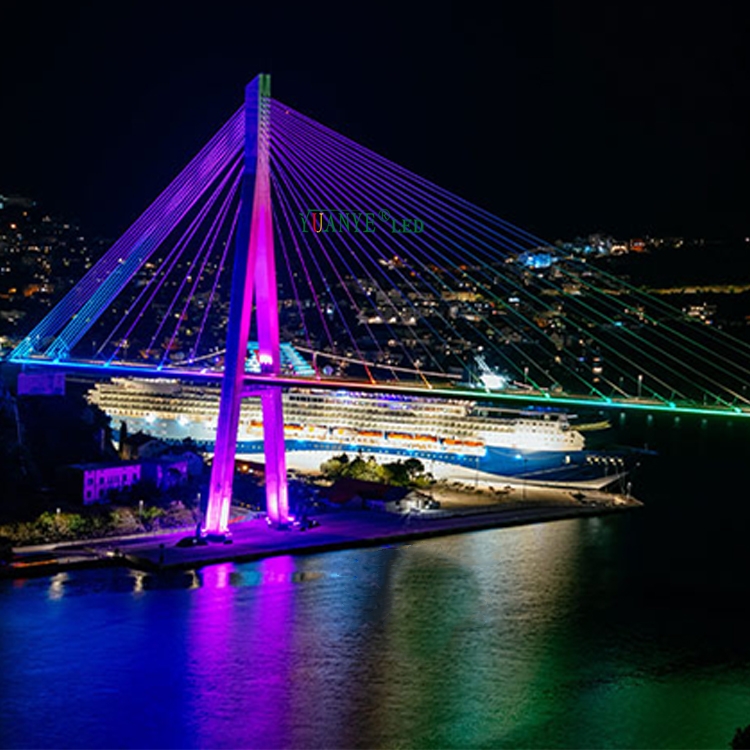 Extérieur résidant aux intempéries RGBW 4IN1 LED MUR LET LAGE LETURE IP65 FALADE LINÉAR97111 11