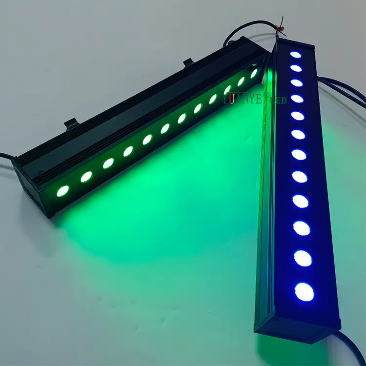Yuanyeled LED LINEAR BAR WASHING 12LEDS RGBW 19.6 pouces DMX512 CONTRÔLE POUR LE PROJET DE FALADE DE BUILDAGE EXTRA7068 1