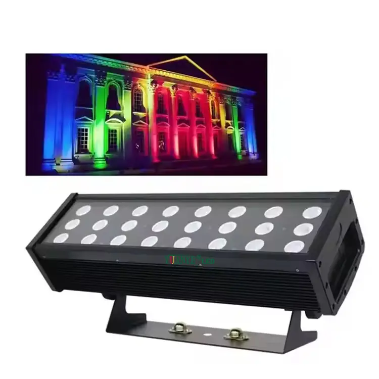 1ft 2ft 3ft 4ft 5ft Wall Wall Rondella Light Silver Finish Lighting Color Christmas RGB RGBW DMX512 Contr YY-XQ154120 1