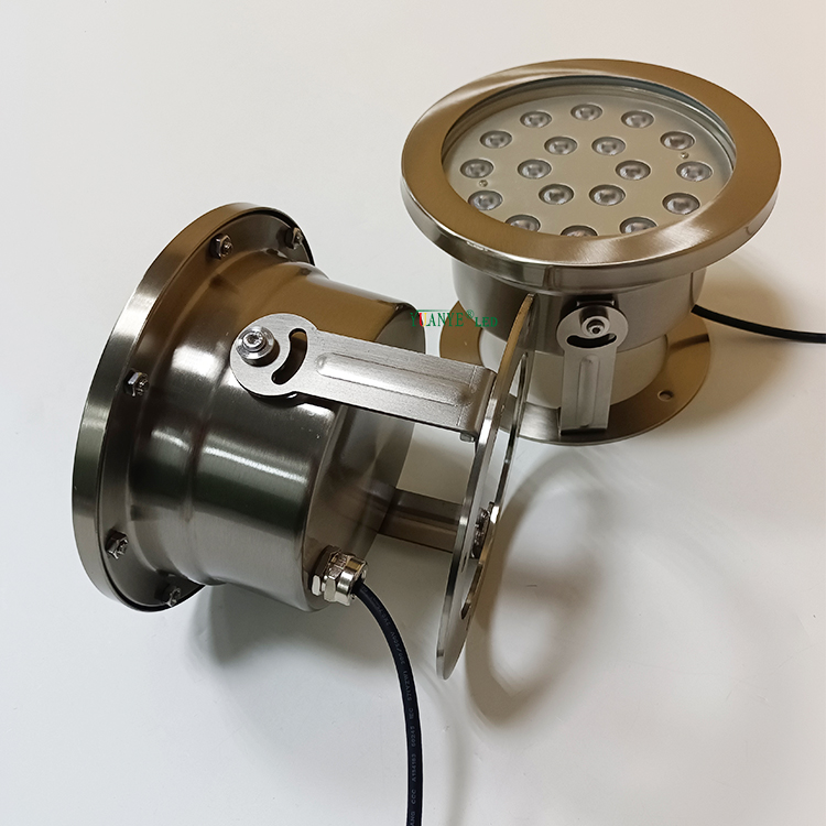 LED extérieur sous-marin lumineux lumineux lumières explosion preuve léger rgb rgbw décoration rgb rgbw pour les événements yy-sdtr 7