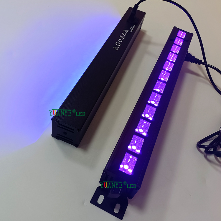 LED UV MUR LAVAGE LAVAGE POUR LACLUE D'ÉCLIGNEMENT POLALISE BAR LET LA LA LAGEMENT LINEAR MUR LET LAVE BAR YY-XQ6157 8