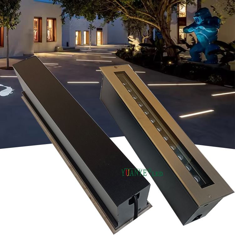LED LED LED ÉCLAIRES ÉCLAIRES LALLAGE RVB RGBW DMX512 Lampadaires en plein air RGB RGBW PAVAGE LEIL YY-DML6 13