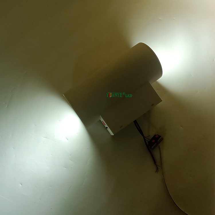 Yuanyeled Outdoor Wall Light RGB RGBW Aluminium Wall Scone Light Fixture dengan DMX512 Konsol YY-BDR001-D 6