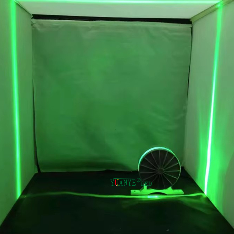 Créative étanche étanche à la fenêtre extérieure lampe de rebord de paroi 5 * 360 degrés RGB RGBW Éclairage vers le bas coloré avec YY-BDW à distance003 11