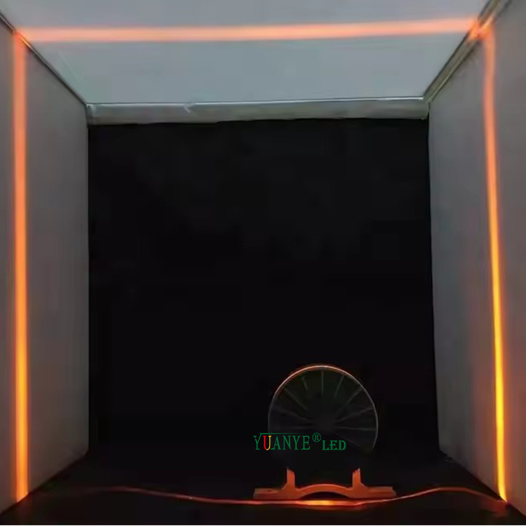 Créative étanche étanche à la fenêtre extérieure lampe de rebord de paroi 5 * 360 degrés RGB RGBW Éclairage vers le bas coloré avec YY-BDW à distance003 10