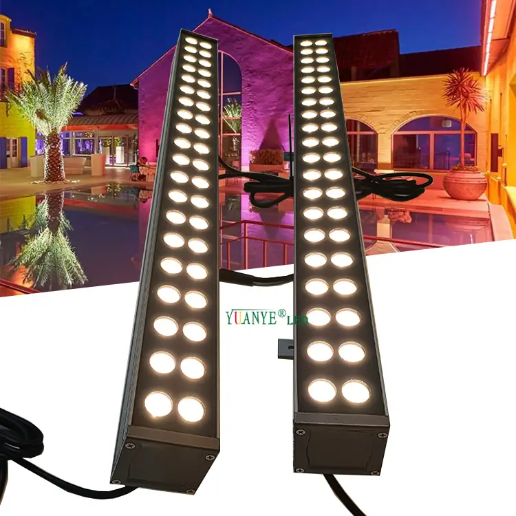 200 واط صف مزدوج الإضاءة الشجرة اللاسلكية DMX512 مرحلة التحكم الضوء RGB RGBW شريط الضوء YY-XQ7068 1